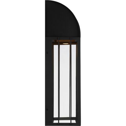 Veronica LED 21.13 inch Textured Black Outdoor Wall Lantern