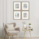 Along the Way Blue and Green and Brown and Multi Framed Art