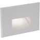 WAC 120V Step Light Anti Microbial LED 1.5 inch White ADA Step and Wall Light in Amber, WAC Lighting