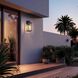 Hilton 1 Light 17.5 inch Black Outdoor Wall Sconce
