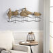 Cameron Natural Woven Seagrass and Silver Metal Wall Art