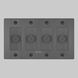 4G 100-120 Smoked Bronze Dimmer Switch, LED