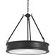 Harbour Point 3 Light 19 inch Coal Pendant Ceiling Light