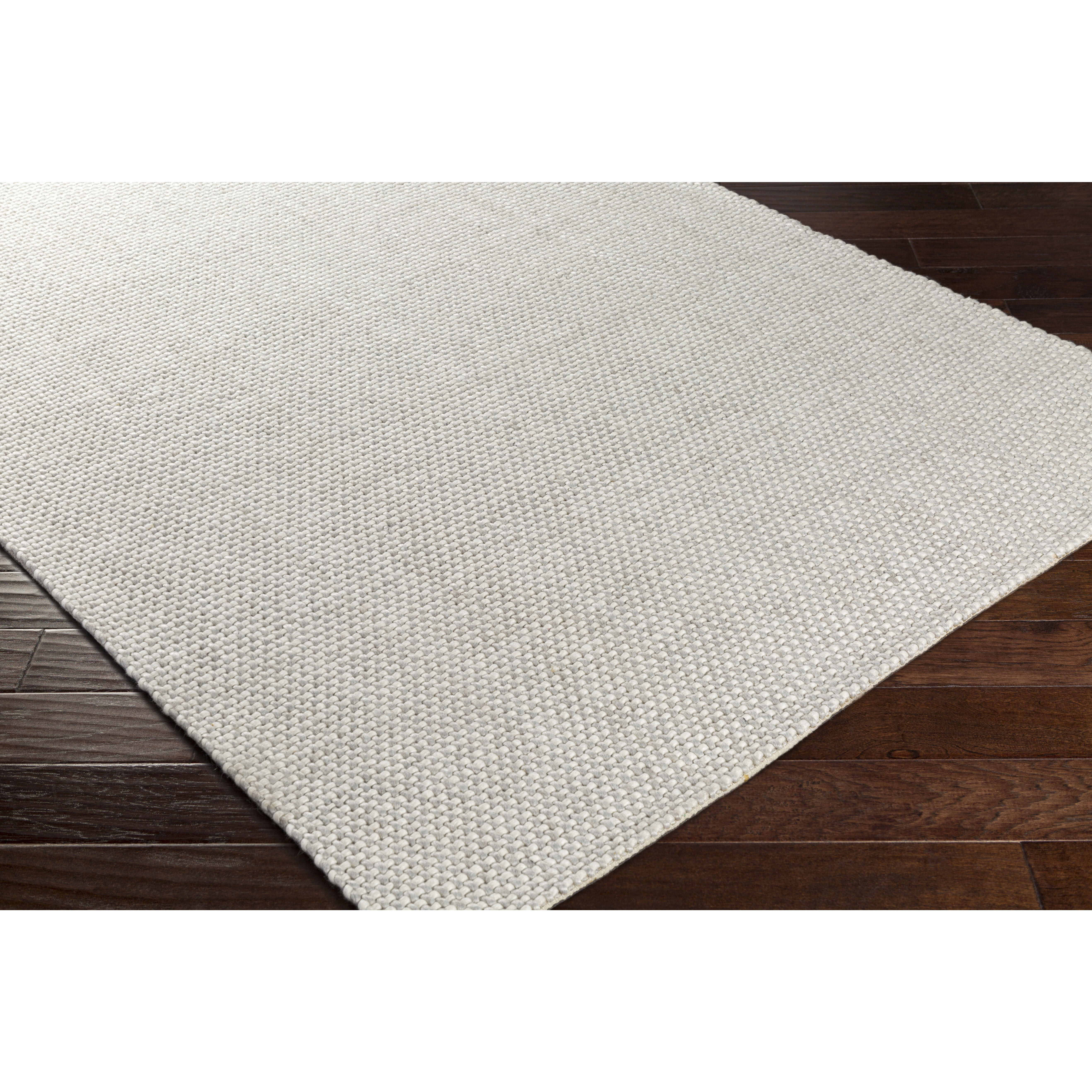 Solo 96 X 60 inch Light Gray Rug in 5 x 8, Rectangle