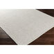 Solo 36 X 24 inch Light Gray Rug in 2 x 3, Rectangle