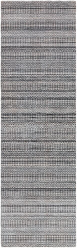 Hickory 96 X 30 inch Grey Rug, Runner