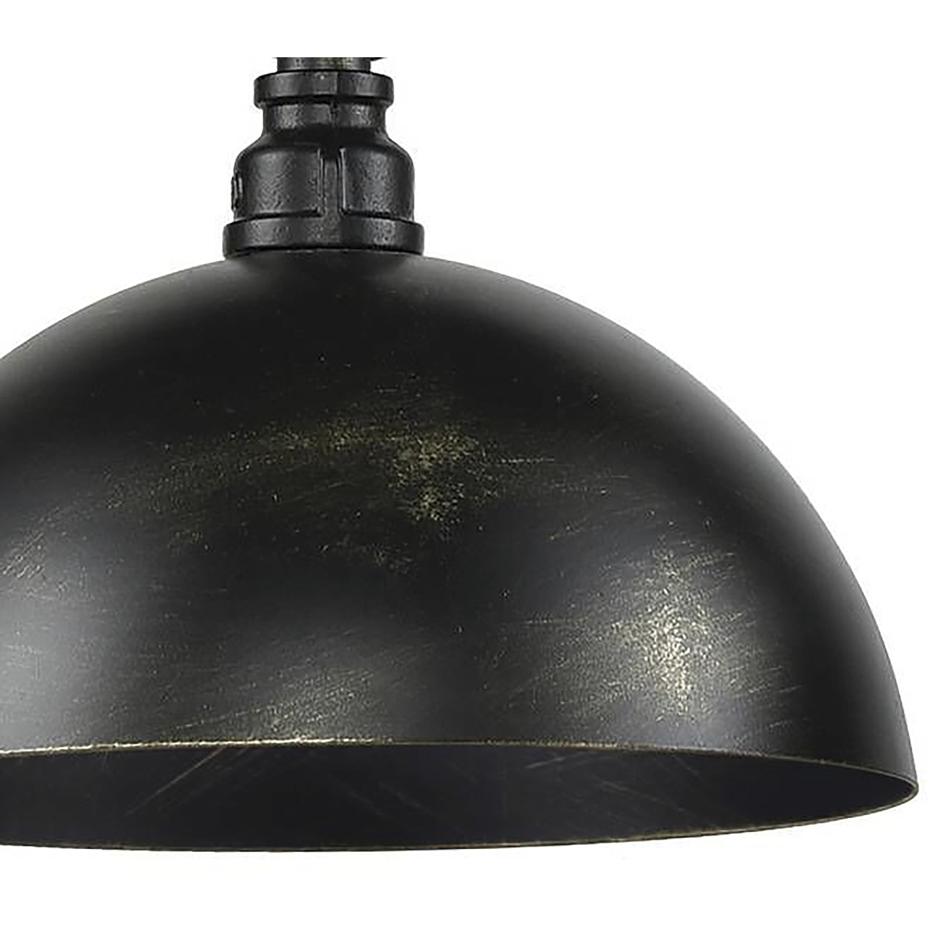 Mulvaney 3 Light 49 inch Black Linear Chandelier Ceiling Light