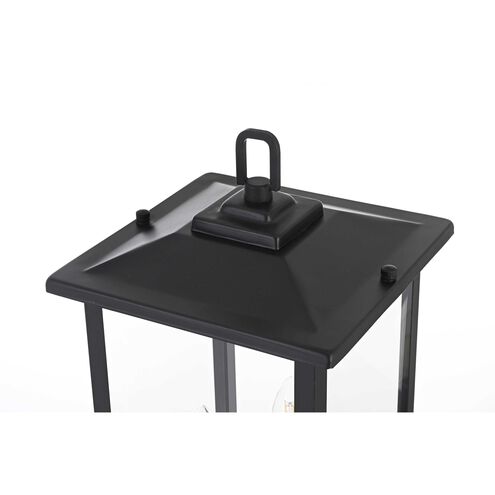 Carlisle 3 Light 22 inch Black Outdoor Post Light