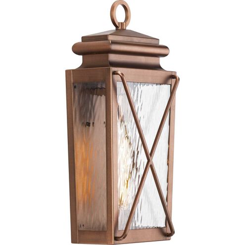 Wakeford 1 Light 18 inch Antique Copper Outdoor Wall Lantern