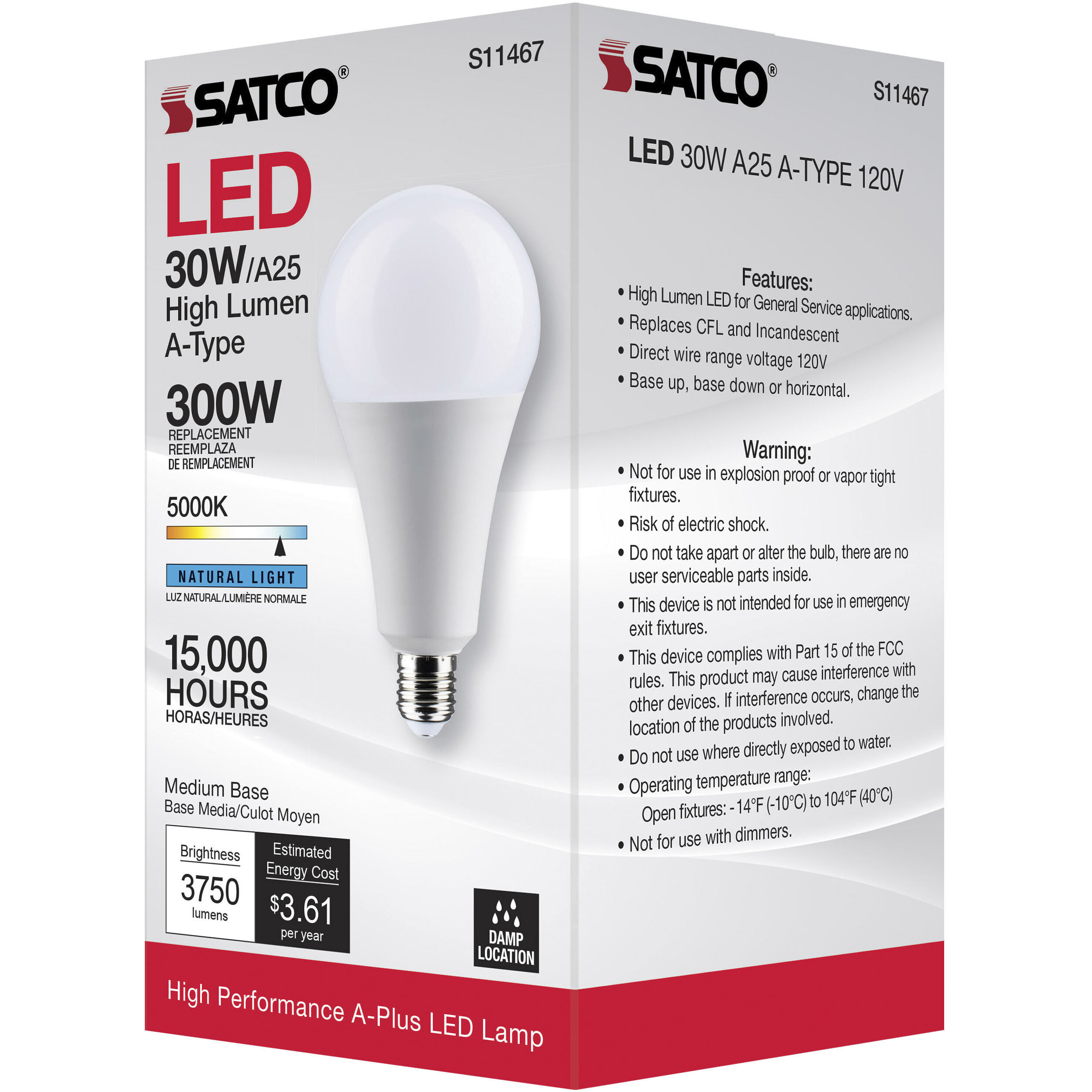 Lumos LED LED Medium 5000K HID Replacements