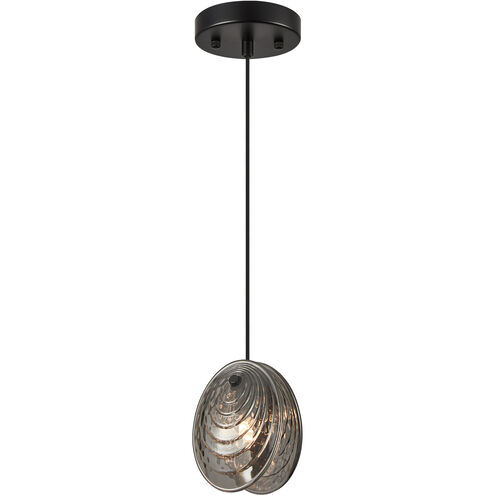 Shelly LED 4.38 inch Matte Black Pendant Ceiling Light