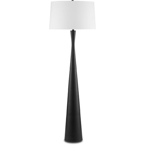 Montenegro 73 inch 150.00 watt Matte Black Floor Lamp Portable Light