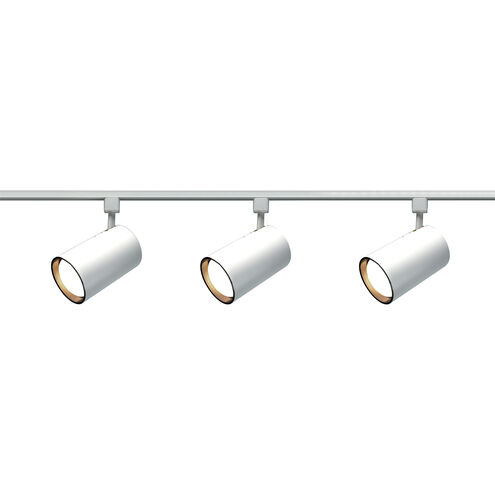 Brentwood 3 Light 120V White Track Lighting Ceiling Light