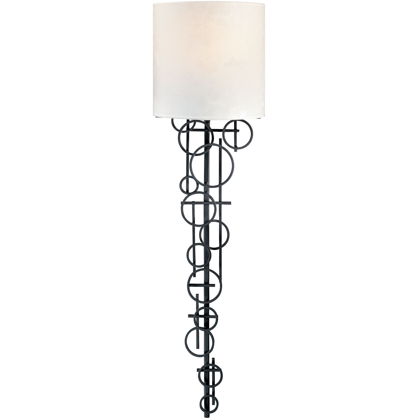 John 1 Light 8.25 inch Coal Wall Sconce Wall Light