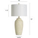 Charlotte 32 inch 150.00 watt Multi-Cream Table Lamp Portable Light