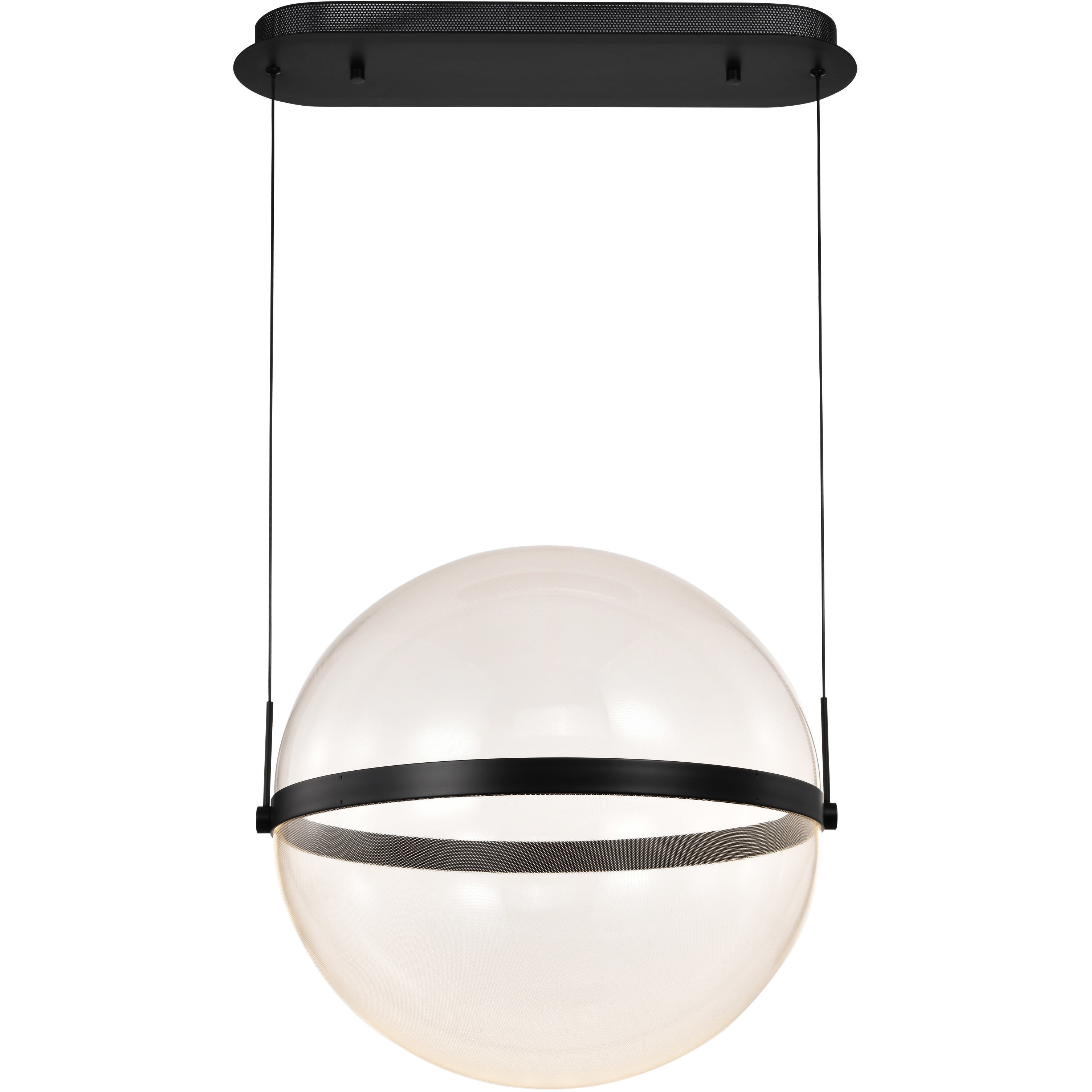 Arvada LED 20.5 inch Matte Black Pendant Ceiling Light