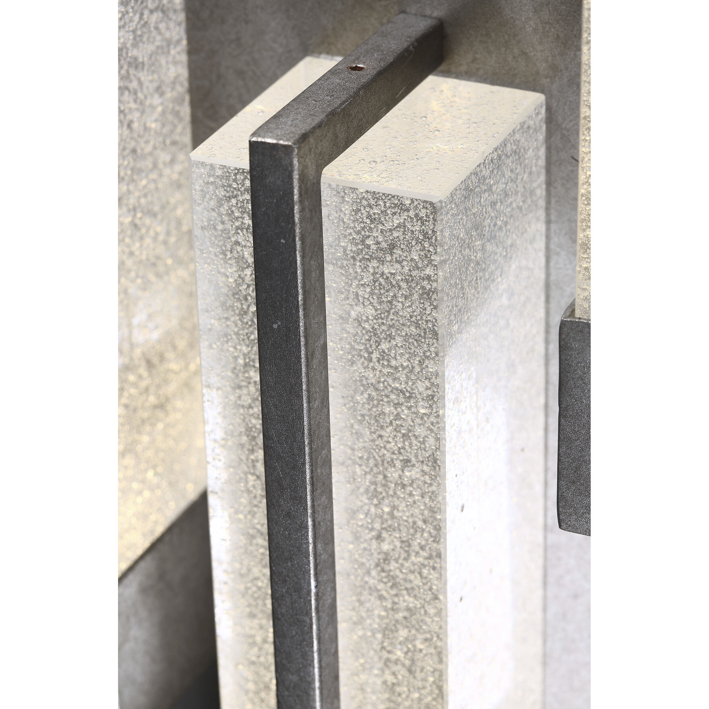 Pari LED 18 inch Antique Silver Outdoor Wall Mount