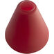 Inari 7 inch Pendant Ceiling Light in Red