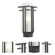 Abbey 1 Light 15.75 inch Black Outdoor Post Mount Fixture