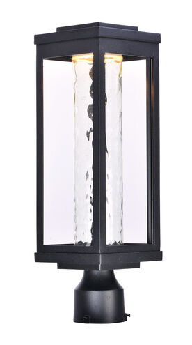 Salon LED LED 20 inch Black Outdoor Pole/Post Mount in Water