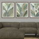 Tropical Botanical 28 X 22 inch Non-Glass Framed Art