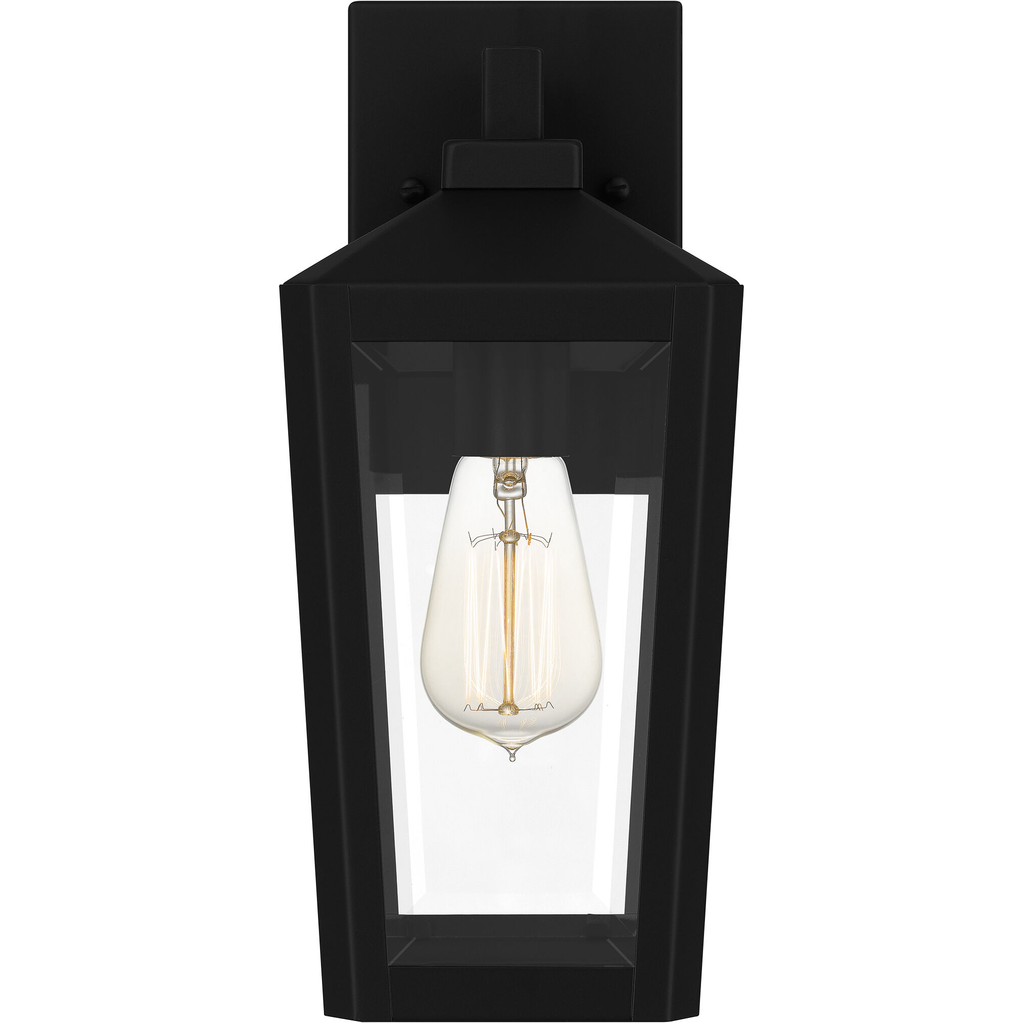 Blomfield 1 Light 13 inch Matte Black Outdoor Wall Lantern