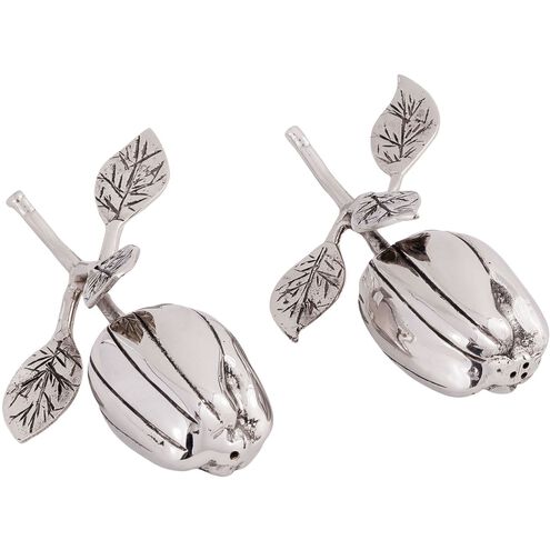 Finley Nickel Salt and Pepper Shaker