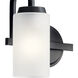 Kennewick 2 Light 13.25 inch Black Bath Vanity Light Wall Light