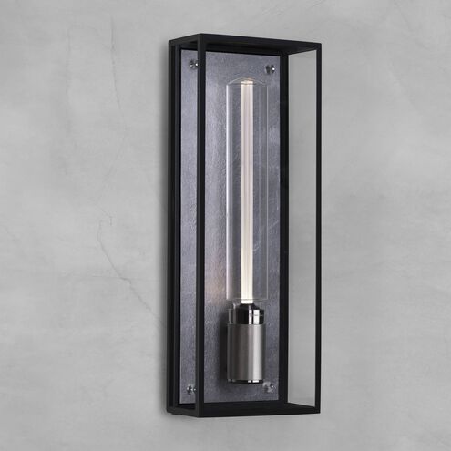 Caged Wet LED 19.21 inch Steel Outdoor Wall Lighting
