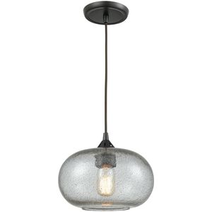 Volace 1 Light 10 inch Oil Rubbed Bronze Mini Pendant Ceiling Light