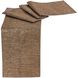 Roxbury Metallic Brown with Gold Table Runner