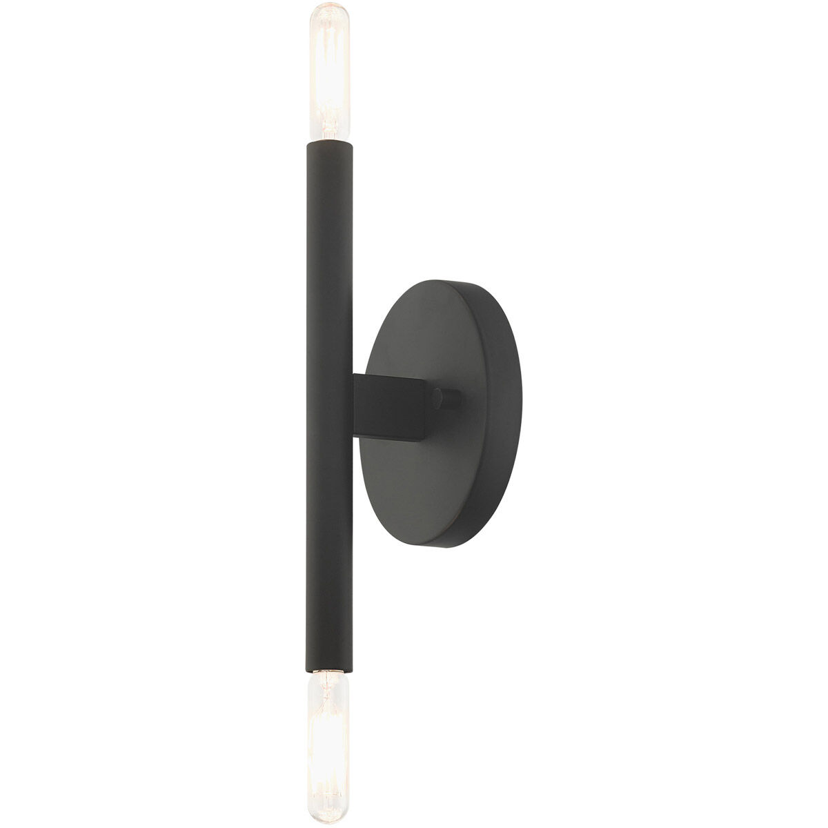 Copenhagen 2 Light 16 inch Black ADA ADA Sconce Wall Light 