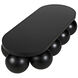 Lambreta 74 X 34 inch Matte Black Coffee Table