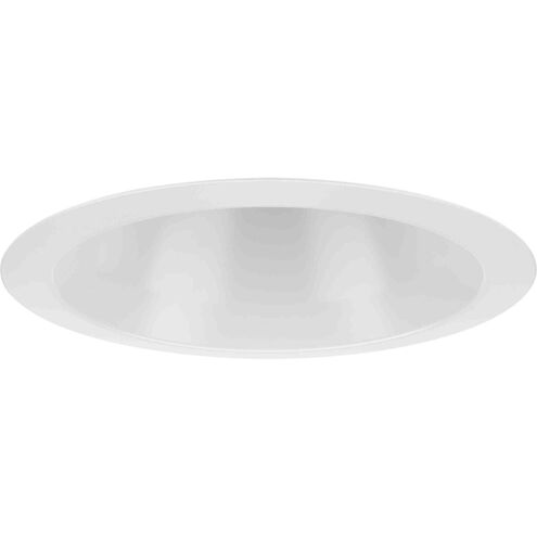 6in Shallow Recessed Trim PAR-30SN Satin White Open Trim