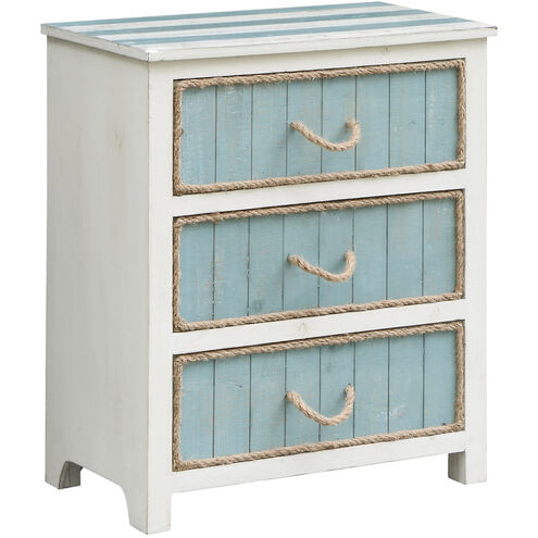 South Shore Blueish Grey and White Chest