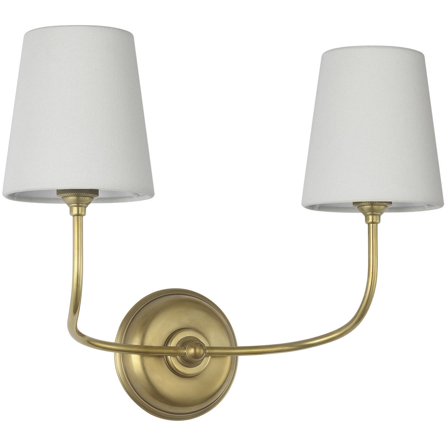 Thomas O'Brien Vendome Cordless Double Sconce Wall Light