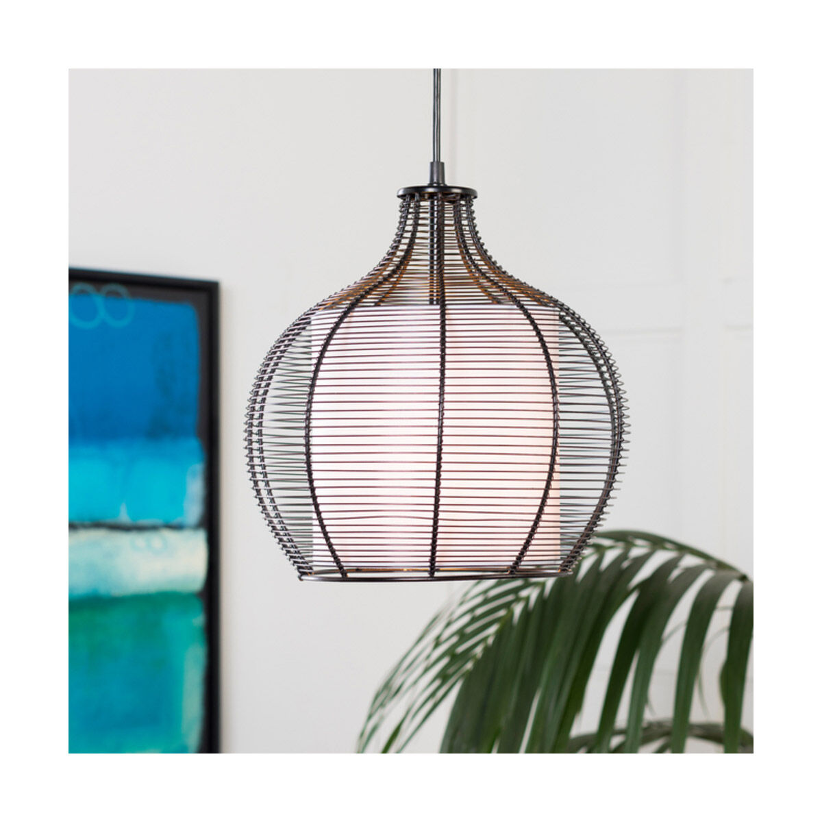 Quinton 1 Light 12 inch Pendant Ceiling Light 