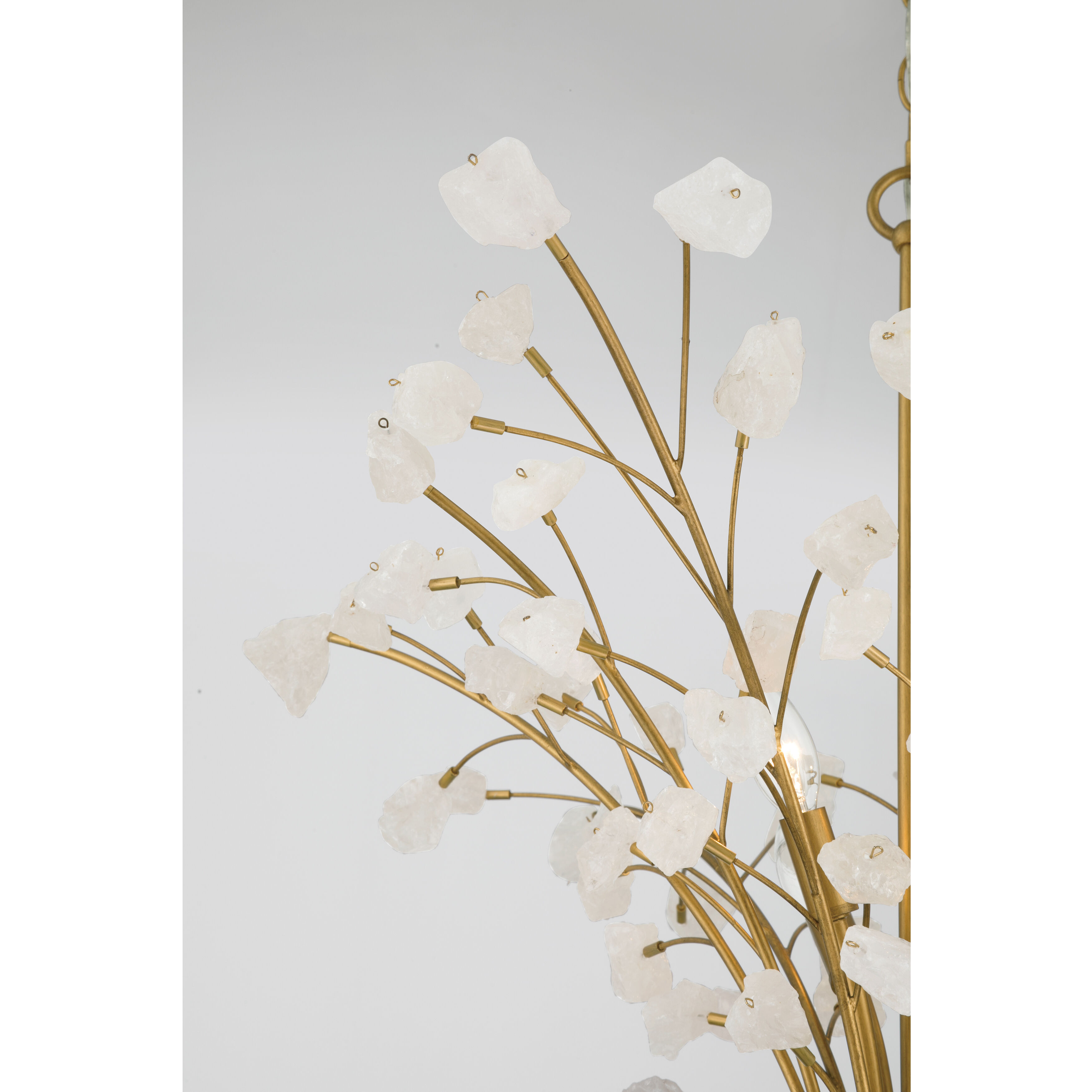 Ramus 4 Light 30 inch Painted Legacy Brass Chandelier Ceiling Light