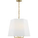 Paloma Contreras Lille 4 Light 17 inch Gild Hanging Shade Ceiling Light