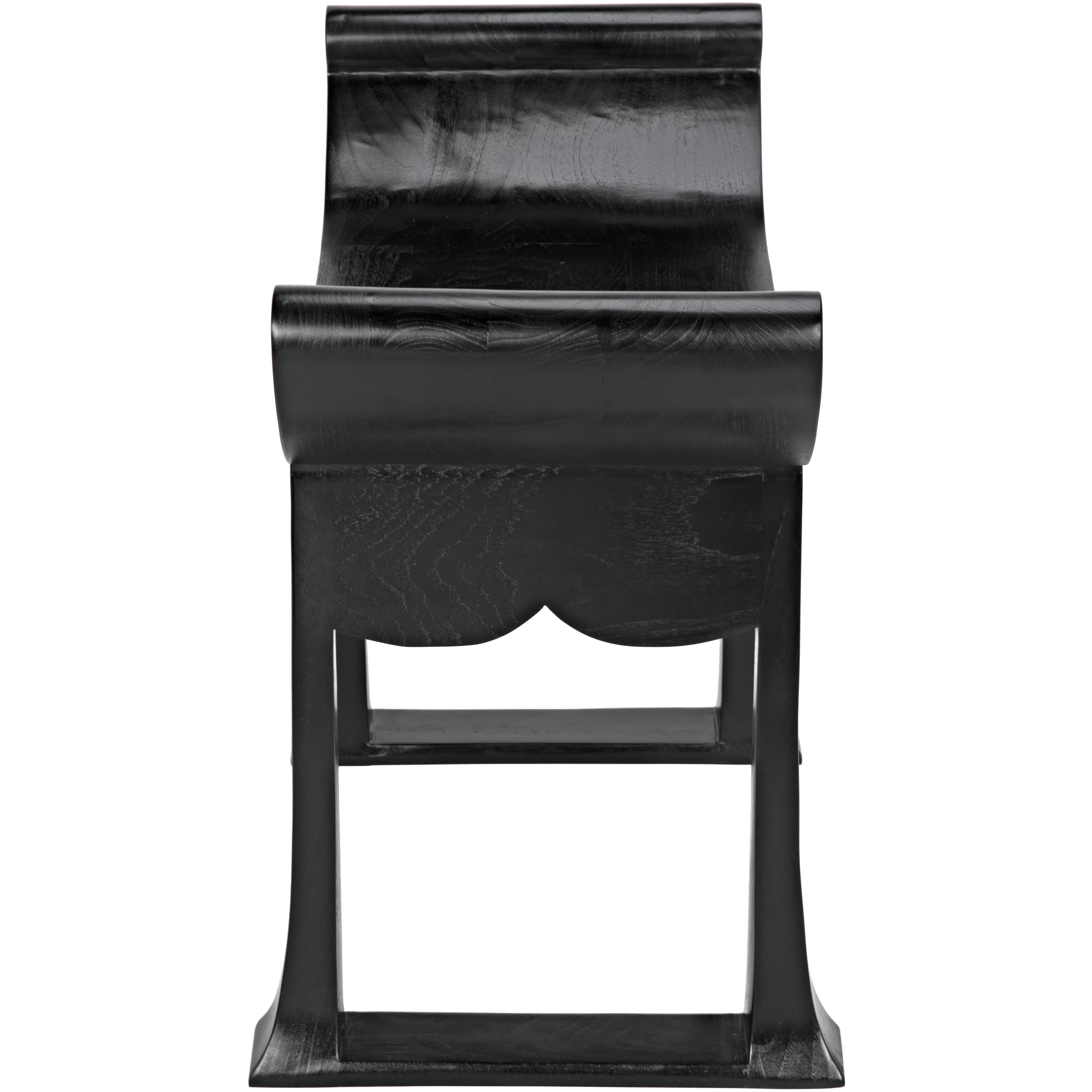 Wey 24 inch Charcoal Black Stool