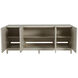 Tilden Cerused White / Antique Bronze / Antique Mirror Cabinet