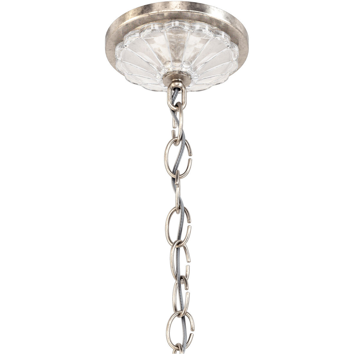 Bagatelle 11 Light 26.5 inch Antique Silver Chandelier Ceiling Light in Swarovski