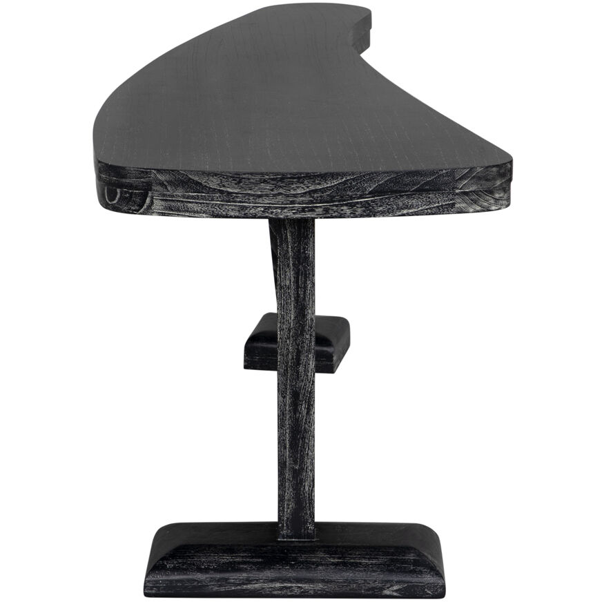 Zigmund 69.5 X 26 inch Cinder Black Desk