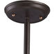 Chadwick 1 Light 13 inch Oiled Bronze Pendant Ceiling Light in Incandescent