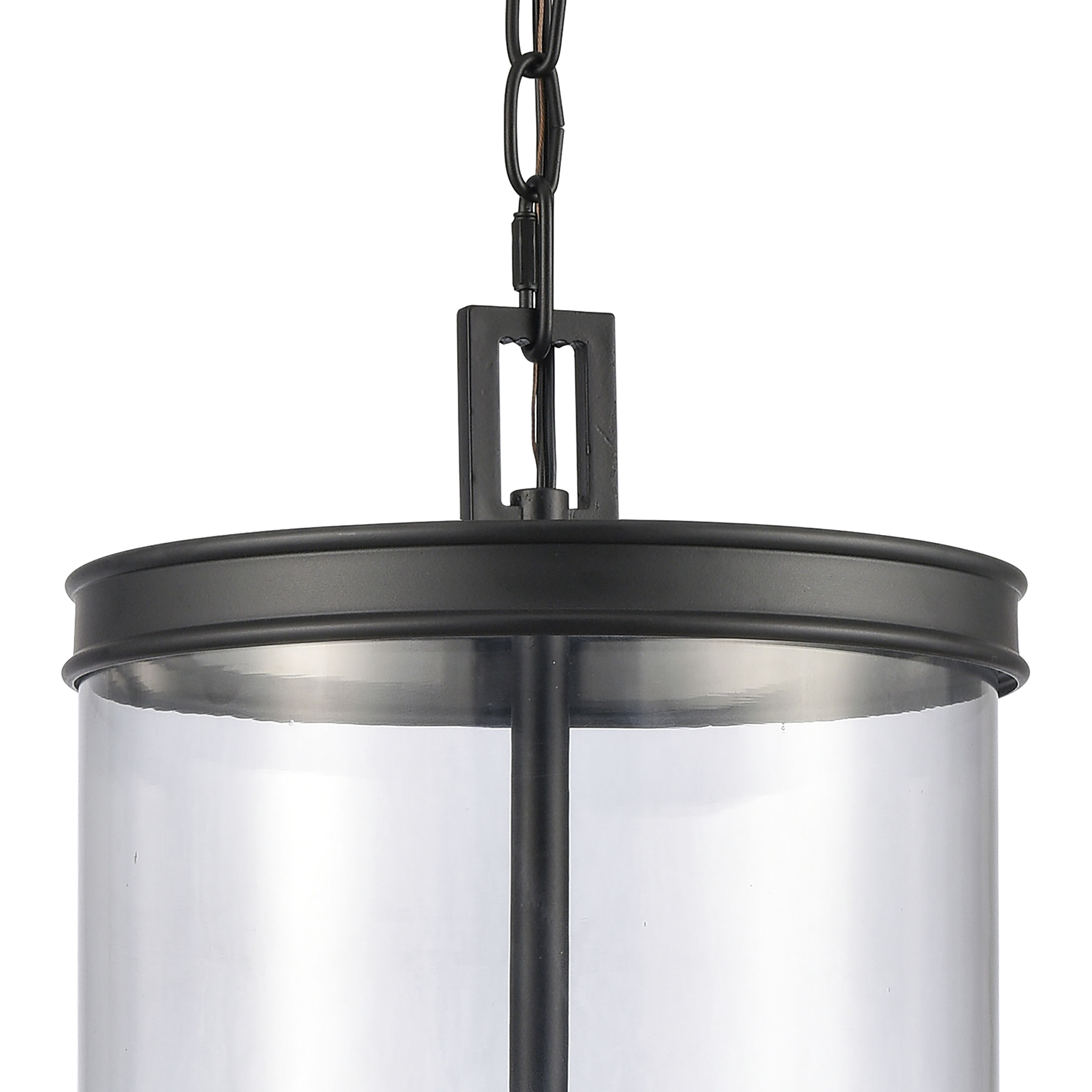 Mendoza Pendant Ceiling Light in Matte Black