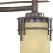 Mission Ridge 3 Light 23 inch Warm Mahogany Chandelier Ceiling Light