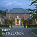 Open Air Porter 1 Light 22.75 inch Aged Zinc Outdoor Post Mount Lantern in Non-LED, Estate Series
