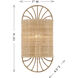 Shawnee 1 Light 7 inch Warm Brass Sconce Wall Light