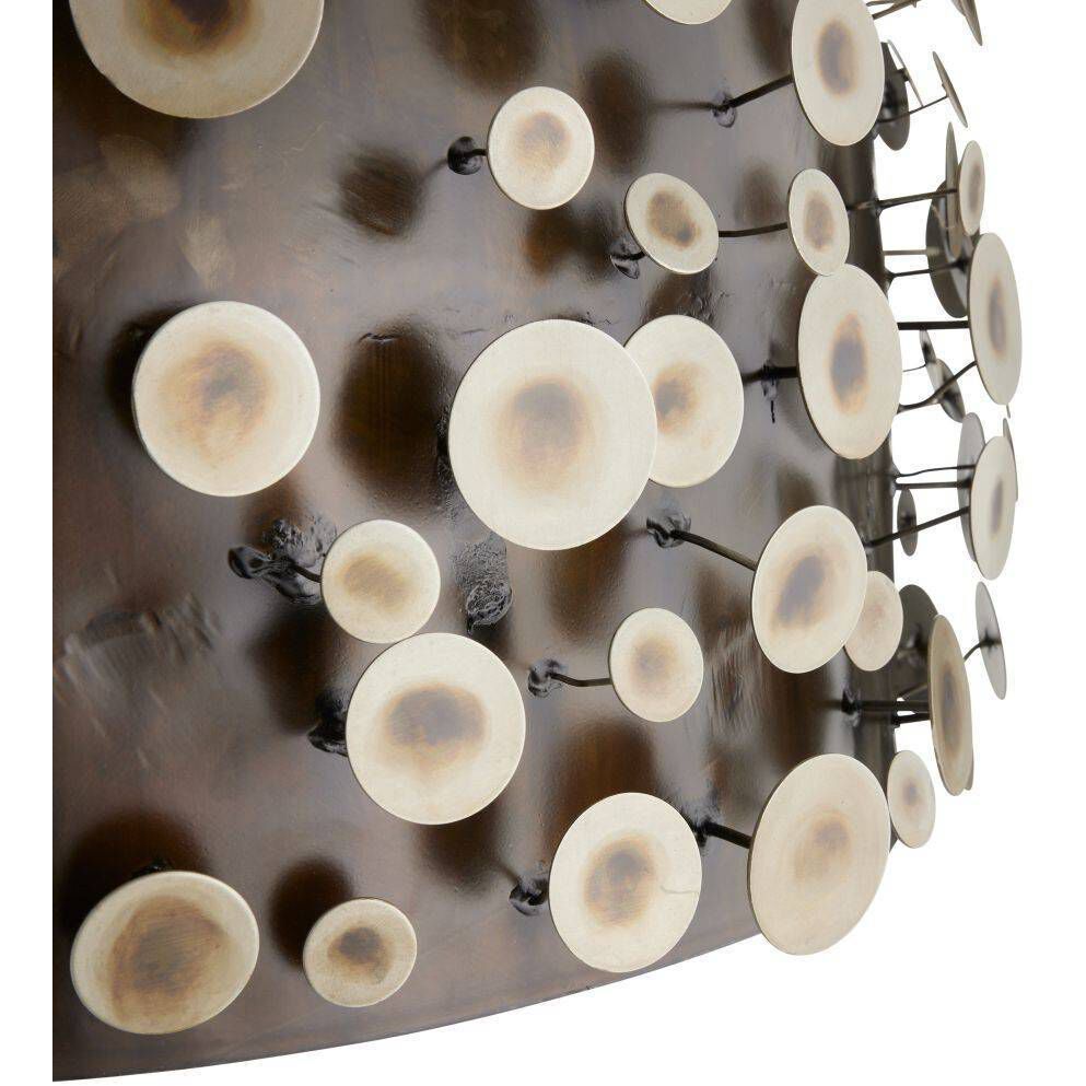 Rizzo 1 Light 26 inch Burnt Iron and Bronze Pendant Ceiling Light