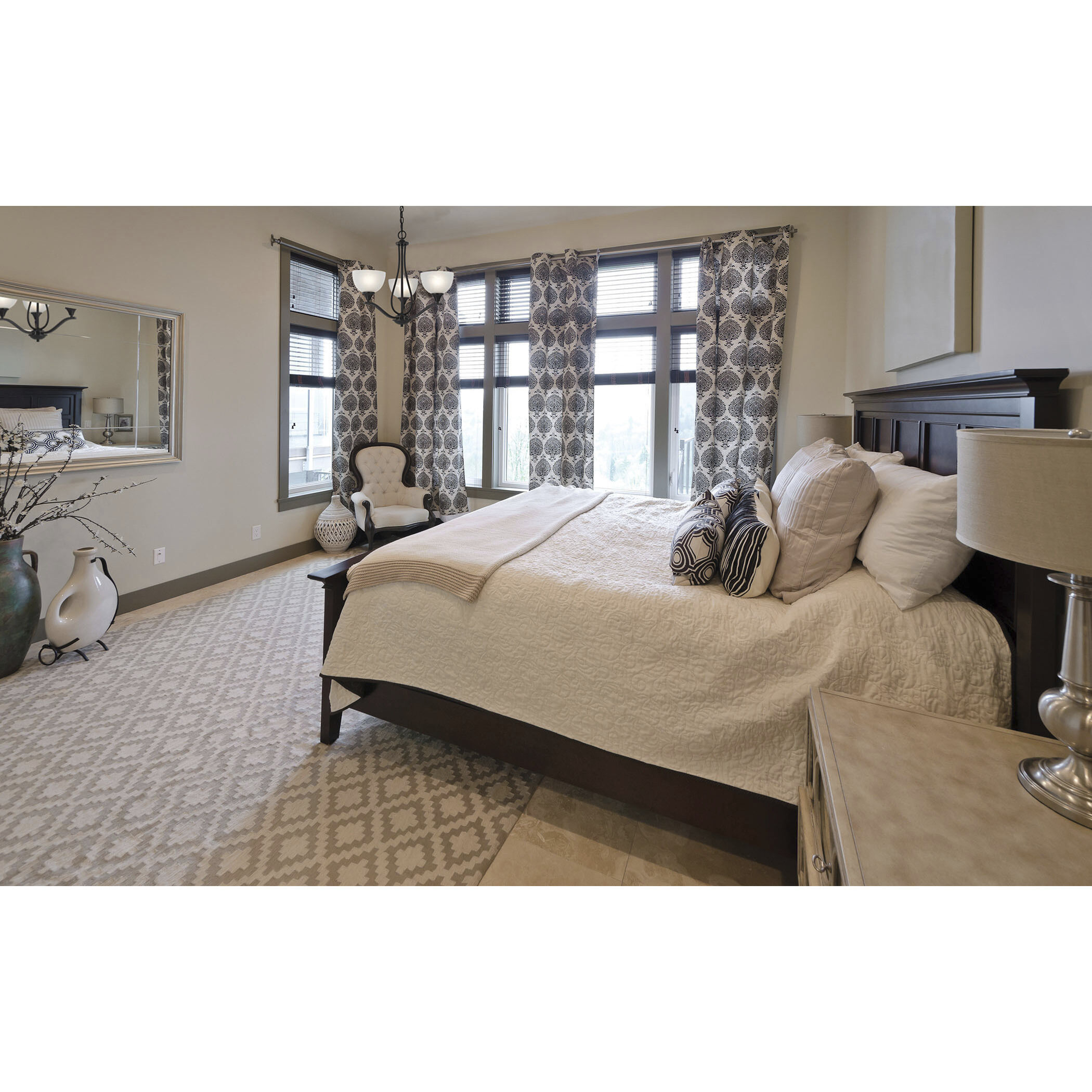 Bristol Lane 3 Light 23 inch Oil Rubbed Bronze Chandelier Ceiling Light